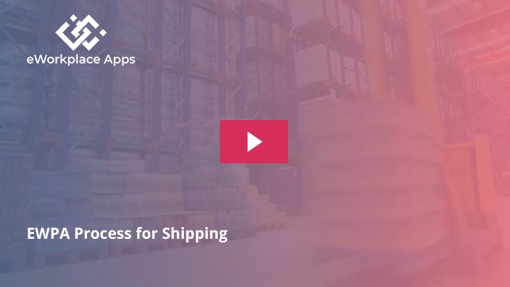 EWPA Process for Shipping