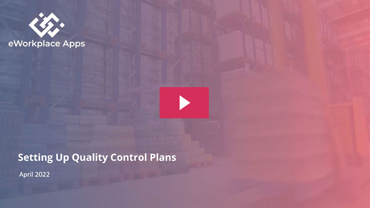 Quality Control Plans in QMS