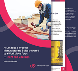 eWorkplace Apps Paints & Coatings Industry Brochure