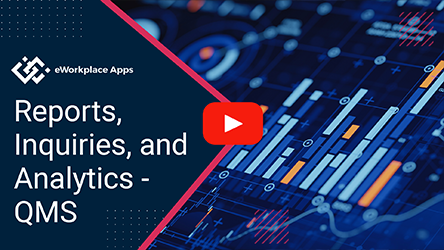 Reports, Inquiries, and Analytics - QMS