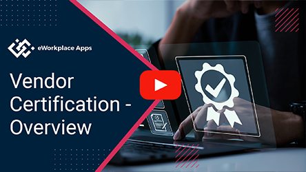 Vendor Certification Overview