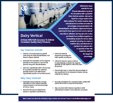 Dairy Vertical