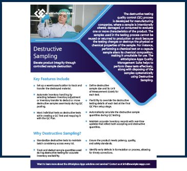 Destructive Sampling