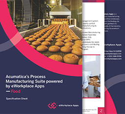 eWorkplace Apps Food Industry Brochure